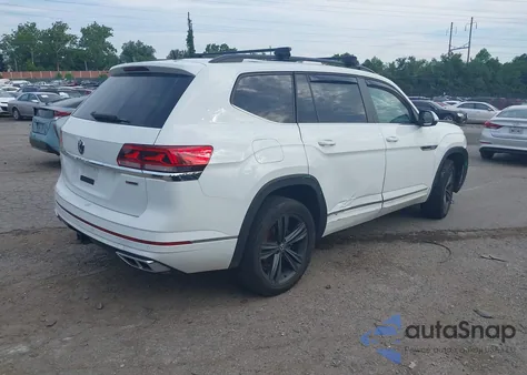 2021 Volkswagen Atlas 3.6L V6 Se W/Technology R-Line from USA, damaged, VIN 1V2RR2CA9MC533190